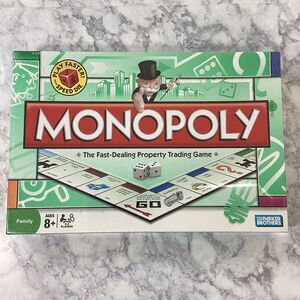 Parker Brothers Monopoly Board Game 2008 New Sealed Speed Die